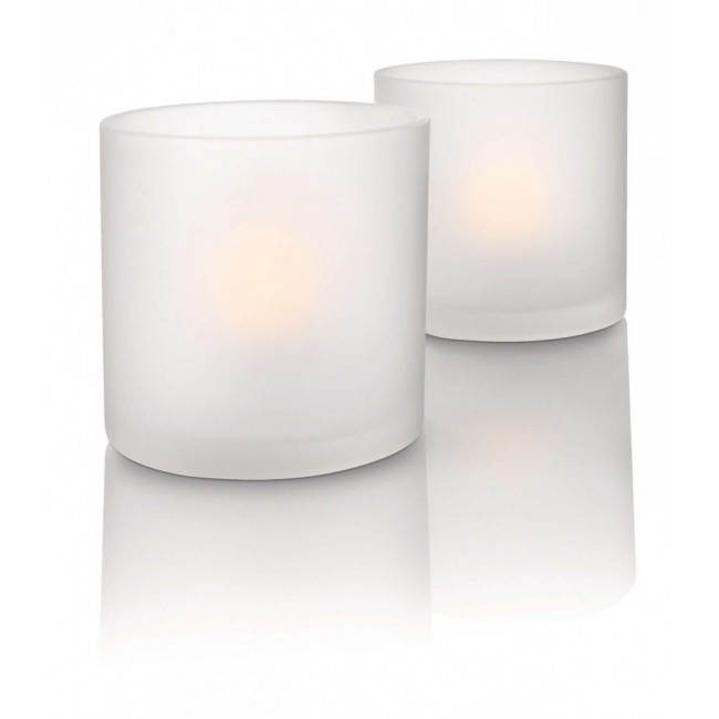 LED набор 2х свеча настольный светильник PHILIPS 69184/60/PH
