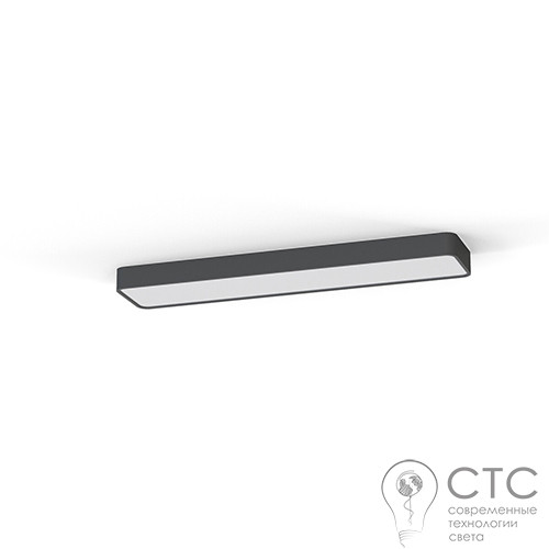 Потолочный светильник Nowodvorski 7531 Soft Led Graphite 90X20 - фото 1