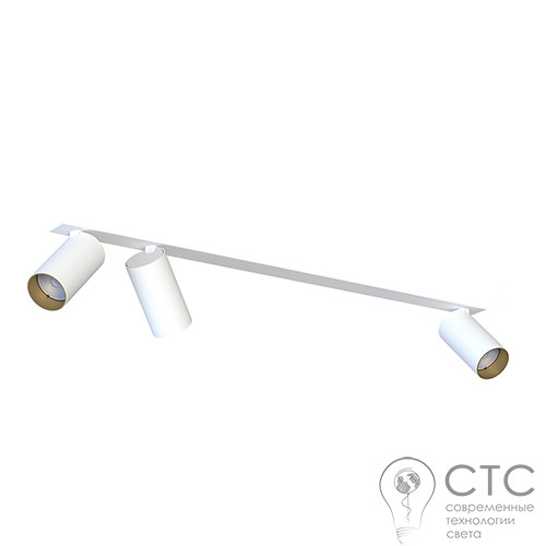 Спот Nowodvorski 7685 Mono Surface III White/Gold - фото 1
