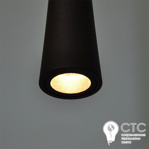 Светодиодная люстра Powerlux PW210259 BK/600 Mondrian 7W 3000К - фото 2