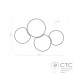 Потолочный светильник TK Lighting 4393 Mona Gray