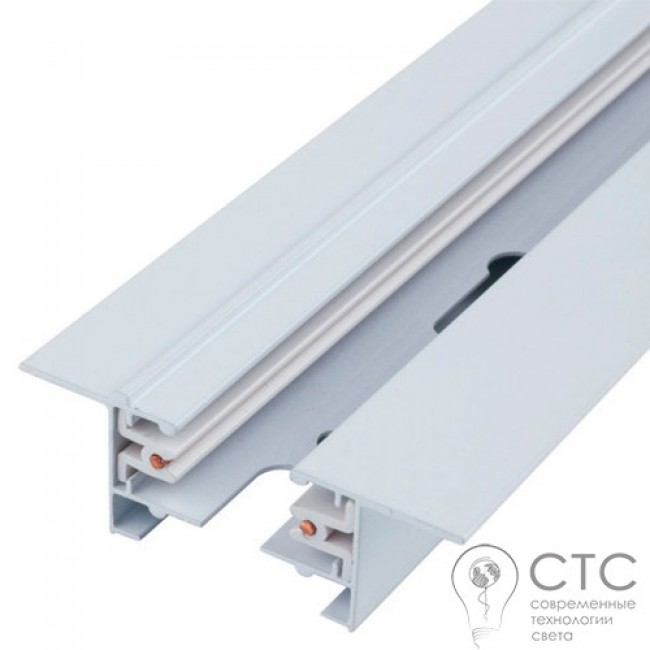 Шинопровод 1м 1 фаза Nowodvorski 9012 Profile Recessed Track White 1 Meter