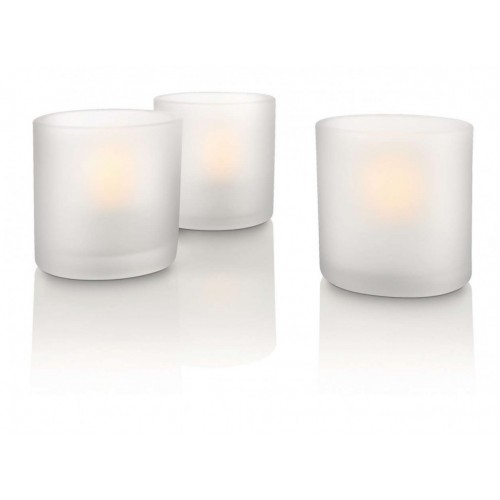 LED набір 3х свічка настільний світильник PHILIPS 69187/60/PH - фото 1