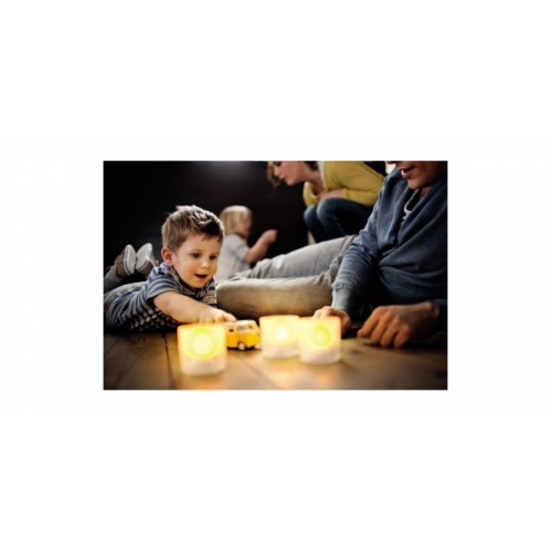 LED набір 3х свічка настільний світильник PHILIPS 69187/60/PH - фото 3