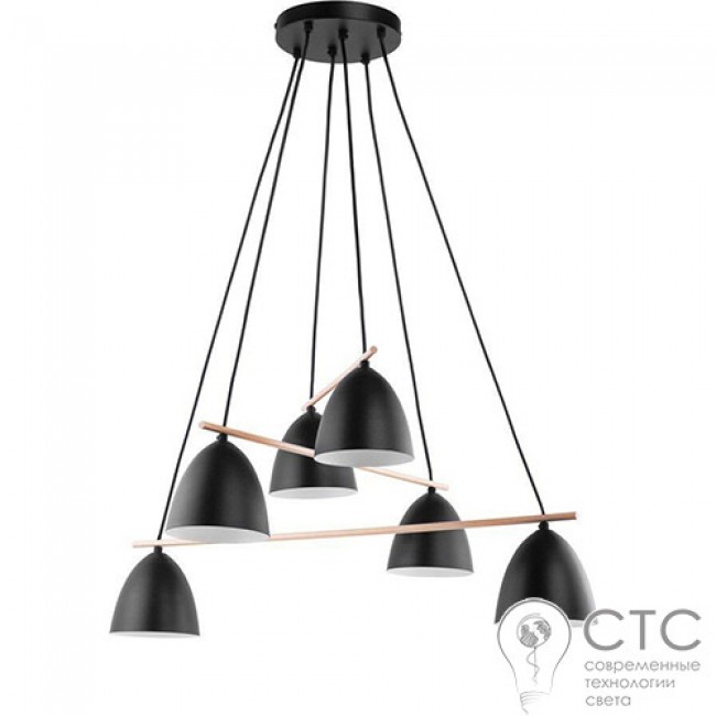 Люстра TK Lighting 2577 Aida Black
