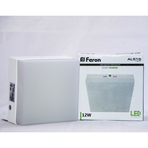 Світлодіодний світильник Feron AL515 12W 5000K - фото 1