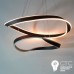 Светодиодная люстра Powerlux PW21799 BK 100W 3000К Art-Spiral 