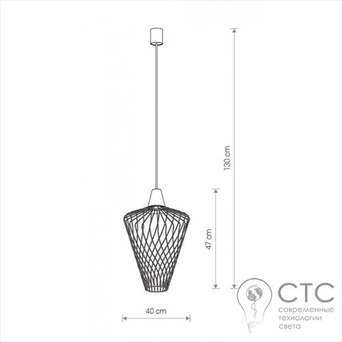 Люстра Nowodvorski 8855 Wave L White - фото 3