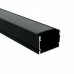 Профиль алюминиевый BIOM LP-20AB, 20х30, анодированный, черный +рассеиватель
