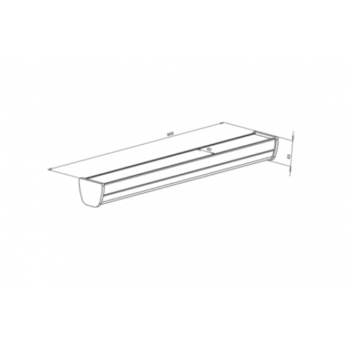 Подвесной LED светильник NAMI LIGHTING «LINE color» 38W - фото 2