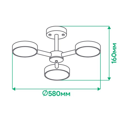 Светодиодный светильник Ardero AL6193ARD SCANDY 40W 3000-6500K - фото 4
