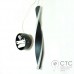 Светодиодная люстра Powerlux PW21805 BK 10W 3000К Art-Spiral