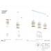 Подвесной светильник TK Lighting 3209 Bogart White