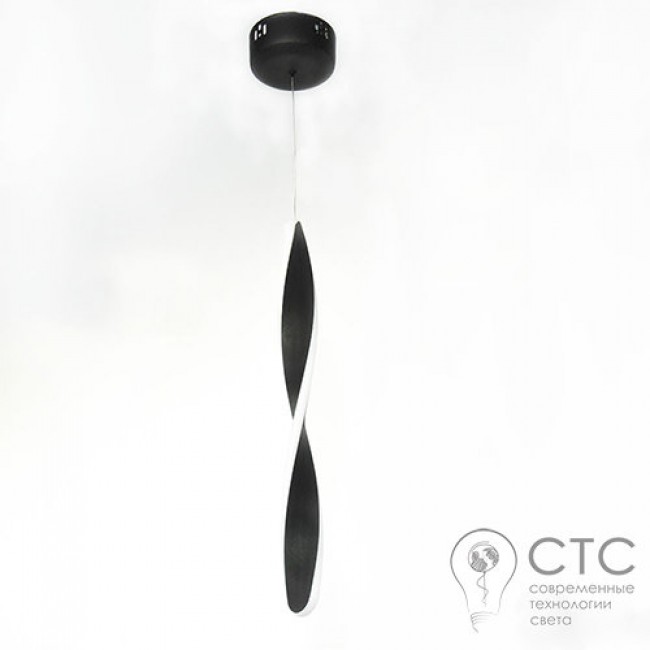 Светодиодная люстра Powerlux PW21812 BK 12W 3000К Art-Spiral