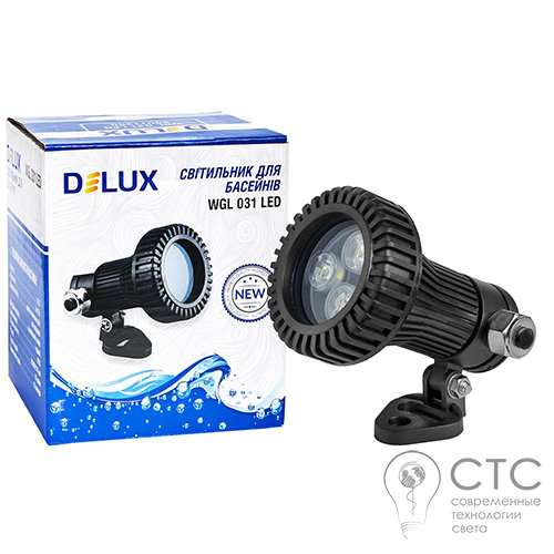 Подводный светильник Delux WGL 031 LED 3x1W 12V - фото 1