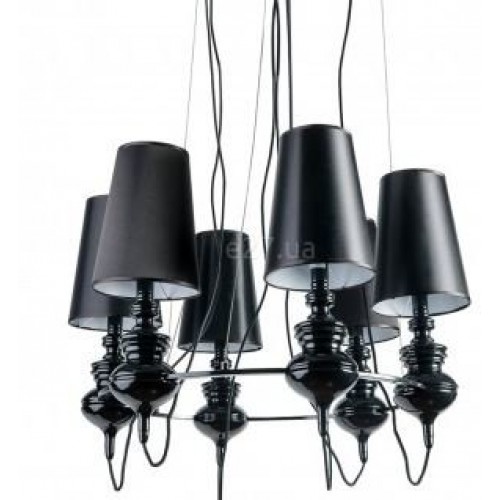 Люстра Azzardo AZ1379 Baroco 6 Black - фото 1