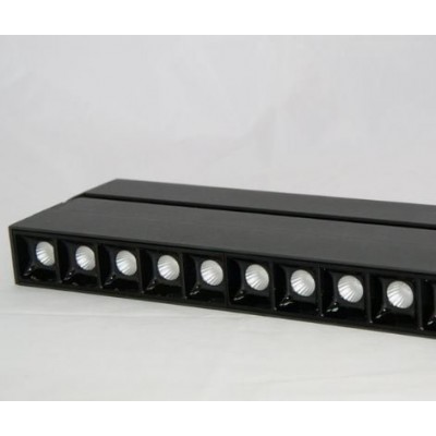 Линейный светодиодный светильник на магнитную шину BAND MINI DO 15W черный