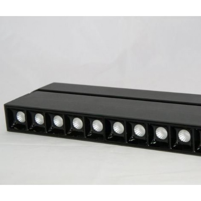 Линейный светодиодный светильник на магнитную шину BAND MINI DO 15W черный