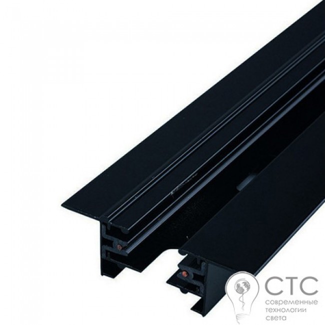 Шинопровод 2м 1 фаза Nowodvorski 9015 Profile Recessed Track Black 2 Meters