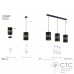 Підвісний світильник TK Lighting 3215 Bogart Black