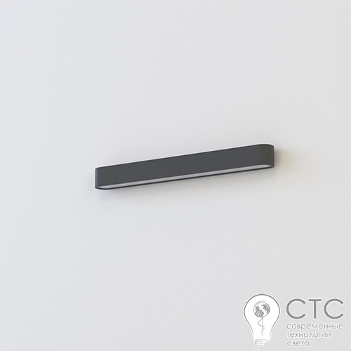 Настінний світильник Nowodvorski 7528 Soft Led Graphite 60X6 Kinkiet - фото 1