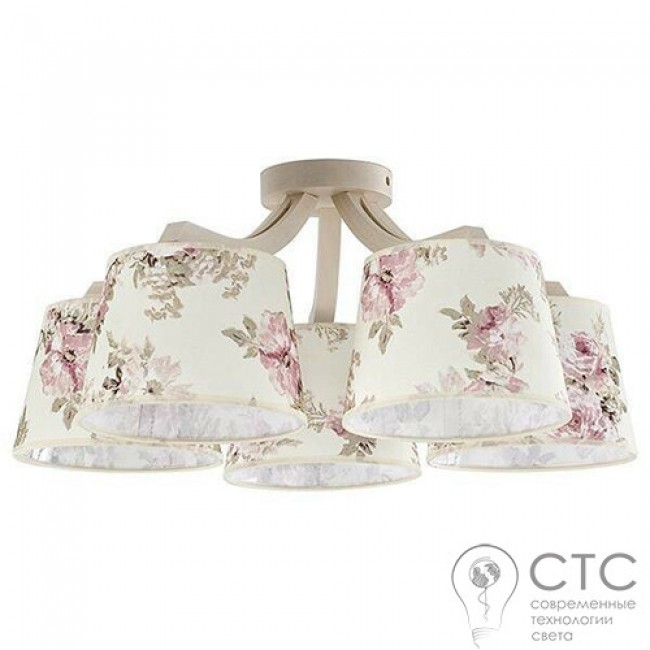 Люстра TK Lighting 392 Pink