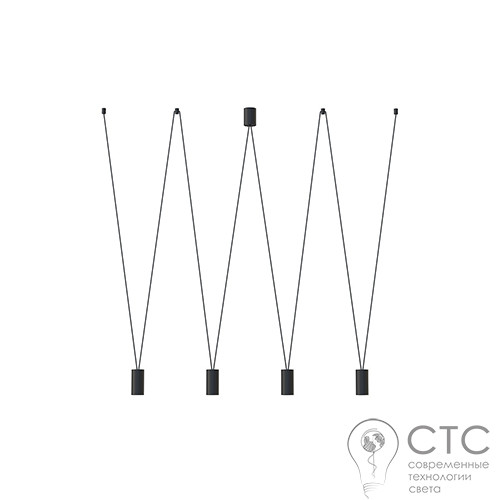 Підвісний світильник Nowodvorski 7822 More Eye IV Black - фото 1
