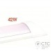 Светодиодный фитосветильник SMD 2835 42W (4 красных 2 синих)