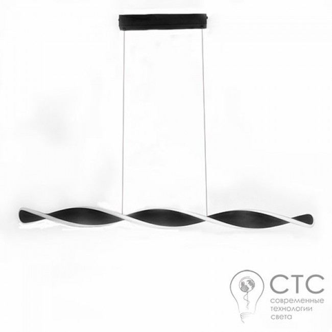 Светодиодная люстра Powerlux PW21836 BK 20W 3000К Art-Spiral