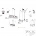 Подвесной светильник TK Lighting 1649 Galaxy