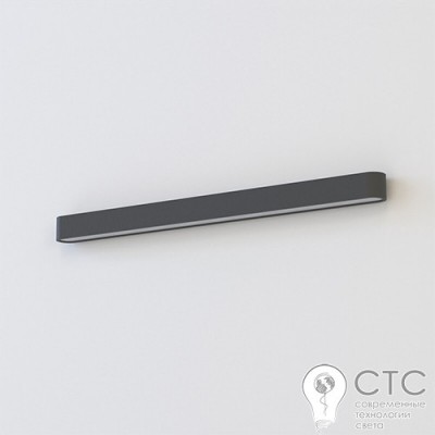 Настенный светильник Nowodvorski 7534 Soft Led Graphite 90X6 Kinkiet