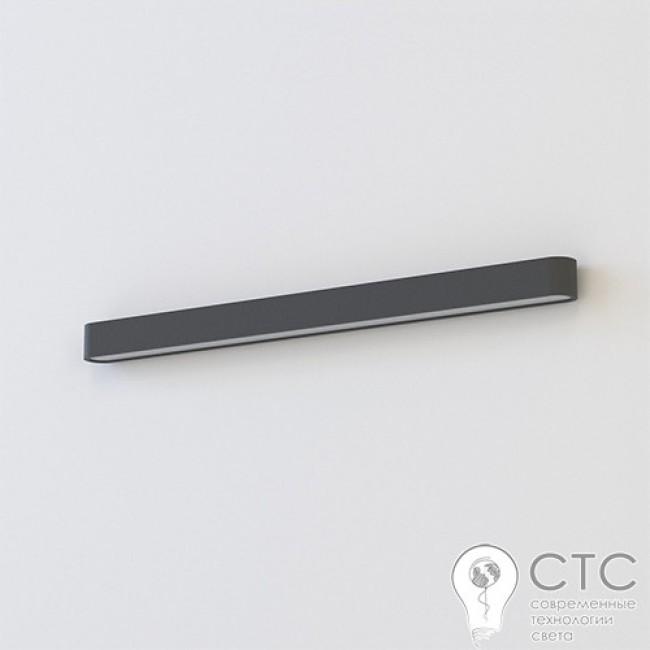 Настенный светильник Nowodvorski 7534 Soft Led Graphite 90X6 Kinkiet