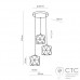 Подвесной светильник TK Lighting 3250 Siro White