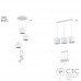 Подвесной светильник TK Lighting 3250 Siro White
