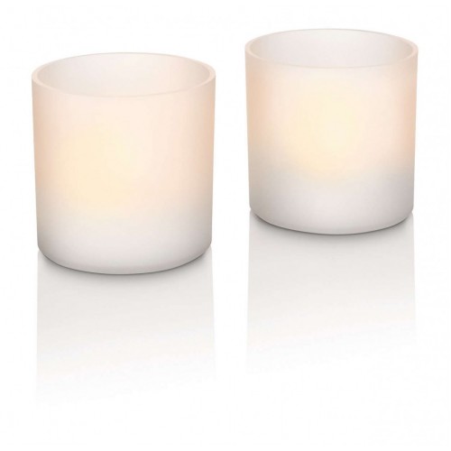 LED набір 2х свічка настільний світильник PHILIPS 70076/31/PH - фото 1