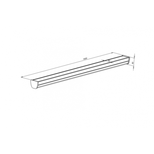 Подвесной LED светильник NAMI LIGHTING «LINE color» 50W - фото 2