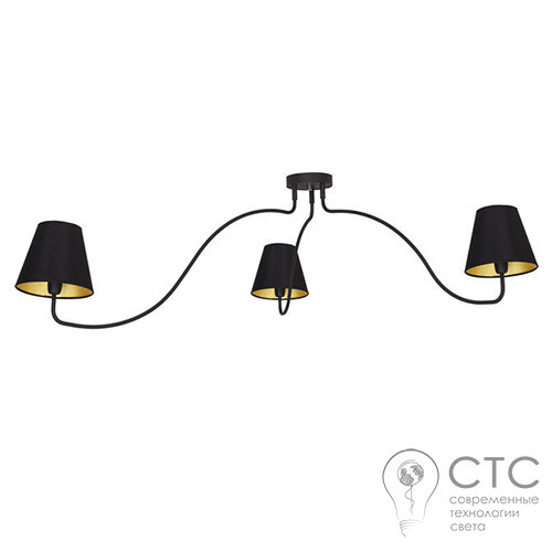 Люстра Nowodvorski 6558 Swivel Black - фото 1
