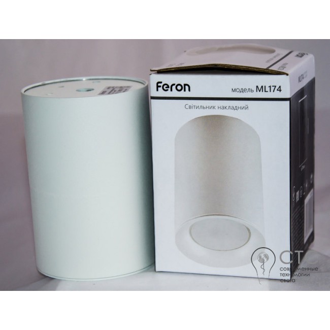 Світильник Feron ML174 без лампи MR16/GU10 білий