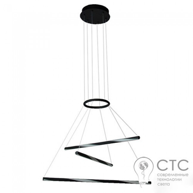 Светодиодная люстра Powerlux PW21850 BK 21W 3000К Art-Spiral