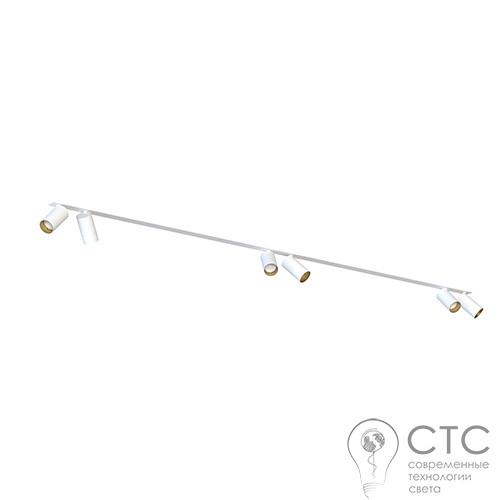 Спот Nowodvorski 7687 Mono Surface VI White/Gold - фото 1