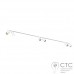Спот Nowodvorski 7687 Mono Surface VI White/Gold