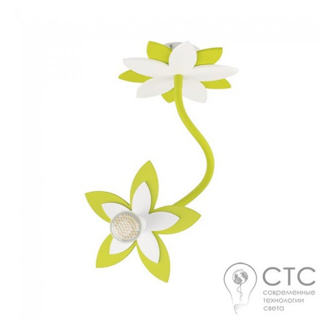 Настенный светильник Nowodvorski 6897 Flowers Green