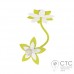 Настенный светильник Nowodvorski 6897 Flowers Green