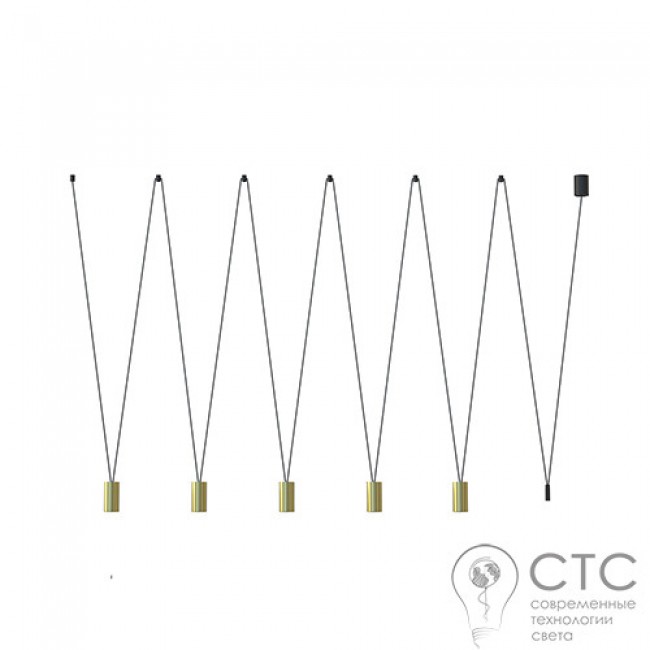 Підвісний світильник Nowodvorski 7608 More Eye V Solid Brass