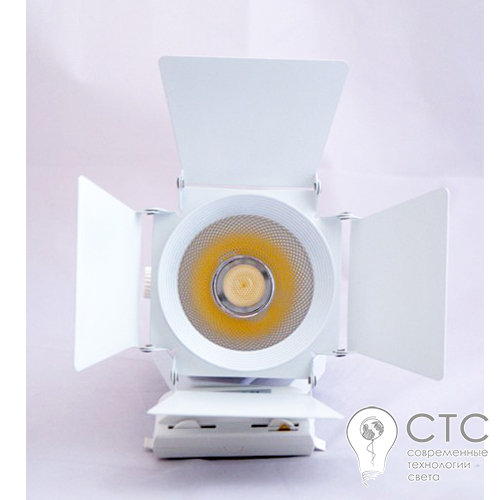 Светодиодный трековый светильник Feron AL110 20W COB 4000K белый - фото 1