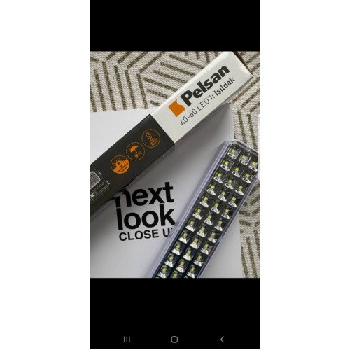 Аккумуляторный светильник PELSAN 60LED - фото 1