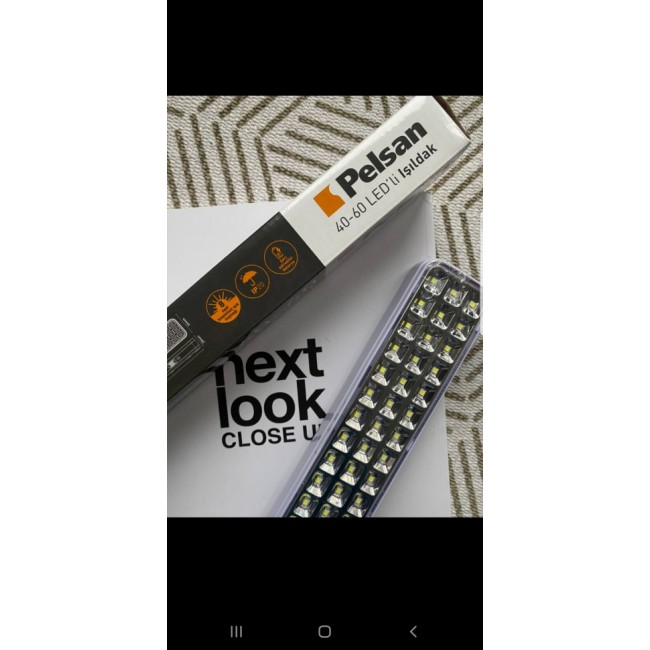 Аккумуляторный светильник PELSAN 60LED