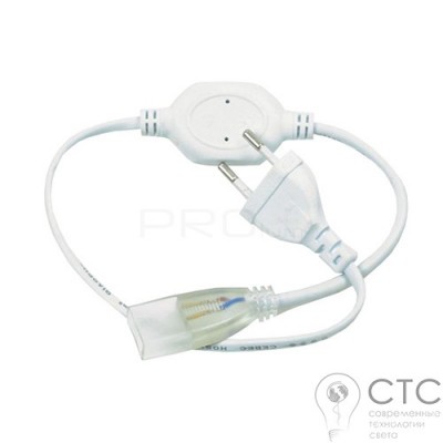 Кабель для подключения светодиодного неона с вилкой (RGB) 220V