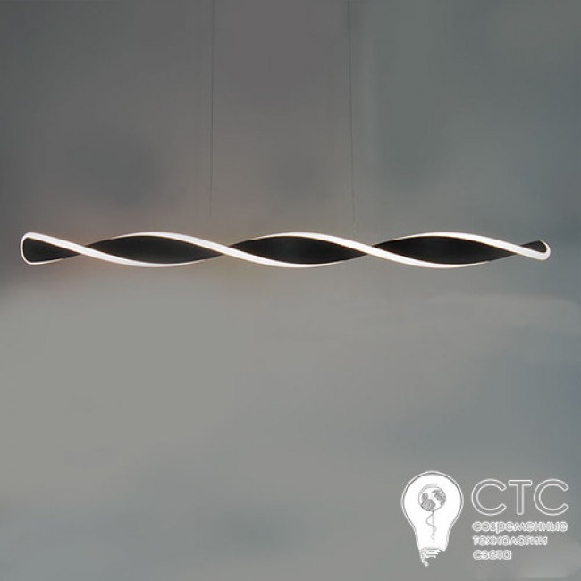 Светодиодная люстра Powerlux PW21881 BK 25W 3000К Art-Spiral