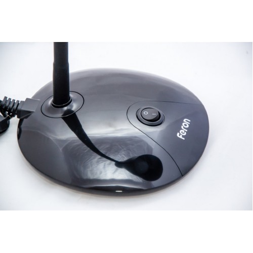 Настольный светильник Feron DE1727 5000K черный 7W - фото 2